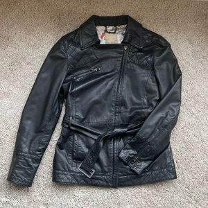 Leather Ted Baker Jacket